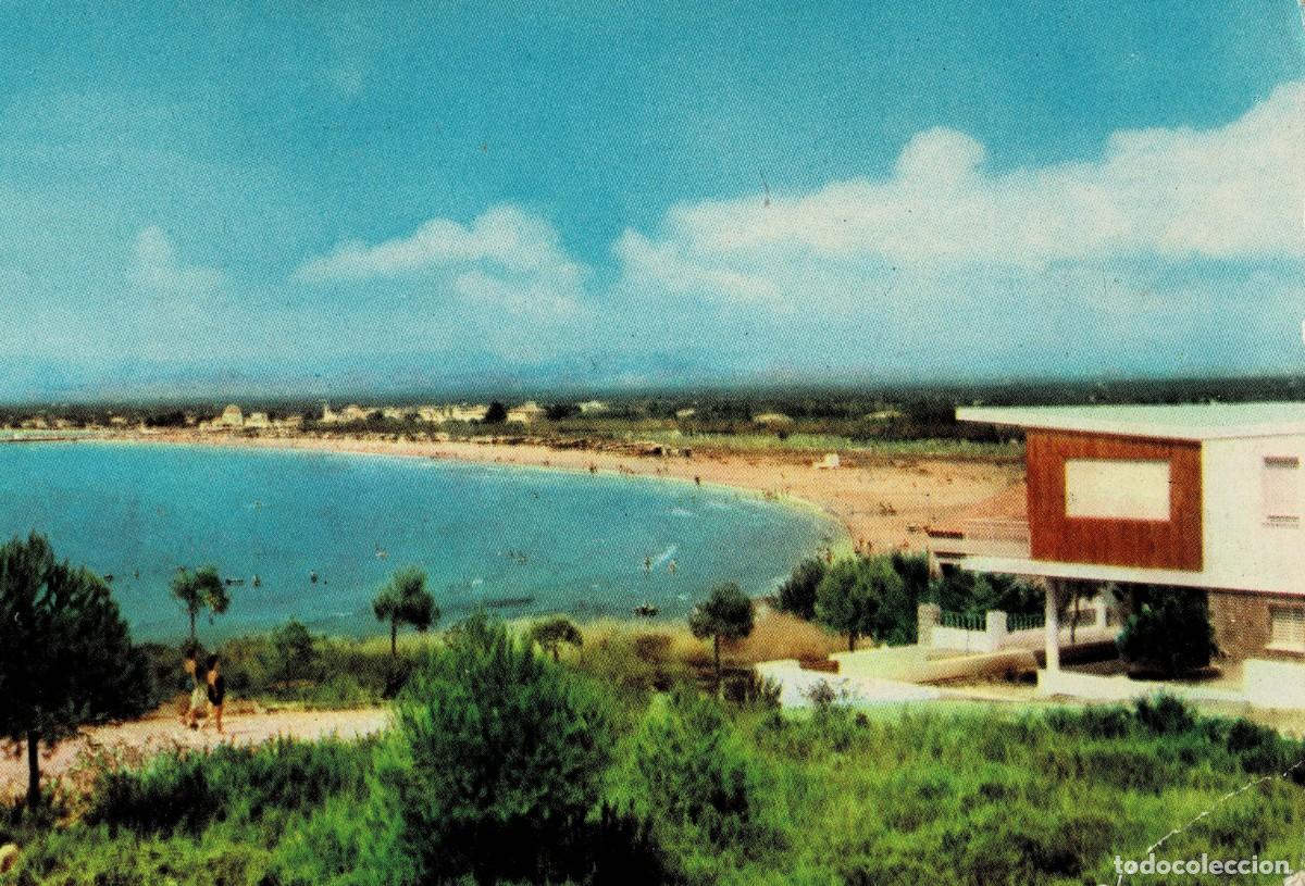 Postales: POSTAL MODERNA DE CATALU&Ntilde;A. SALOU. VISTA DE LA PLAYA DESDE EL LAZARETO. P-CAT-2049