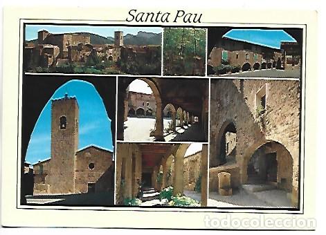 Postales: DIVERSOS ASPECTES.- SANTA PAU / GIRONA