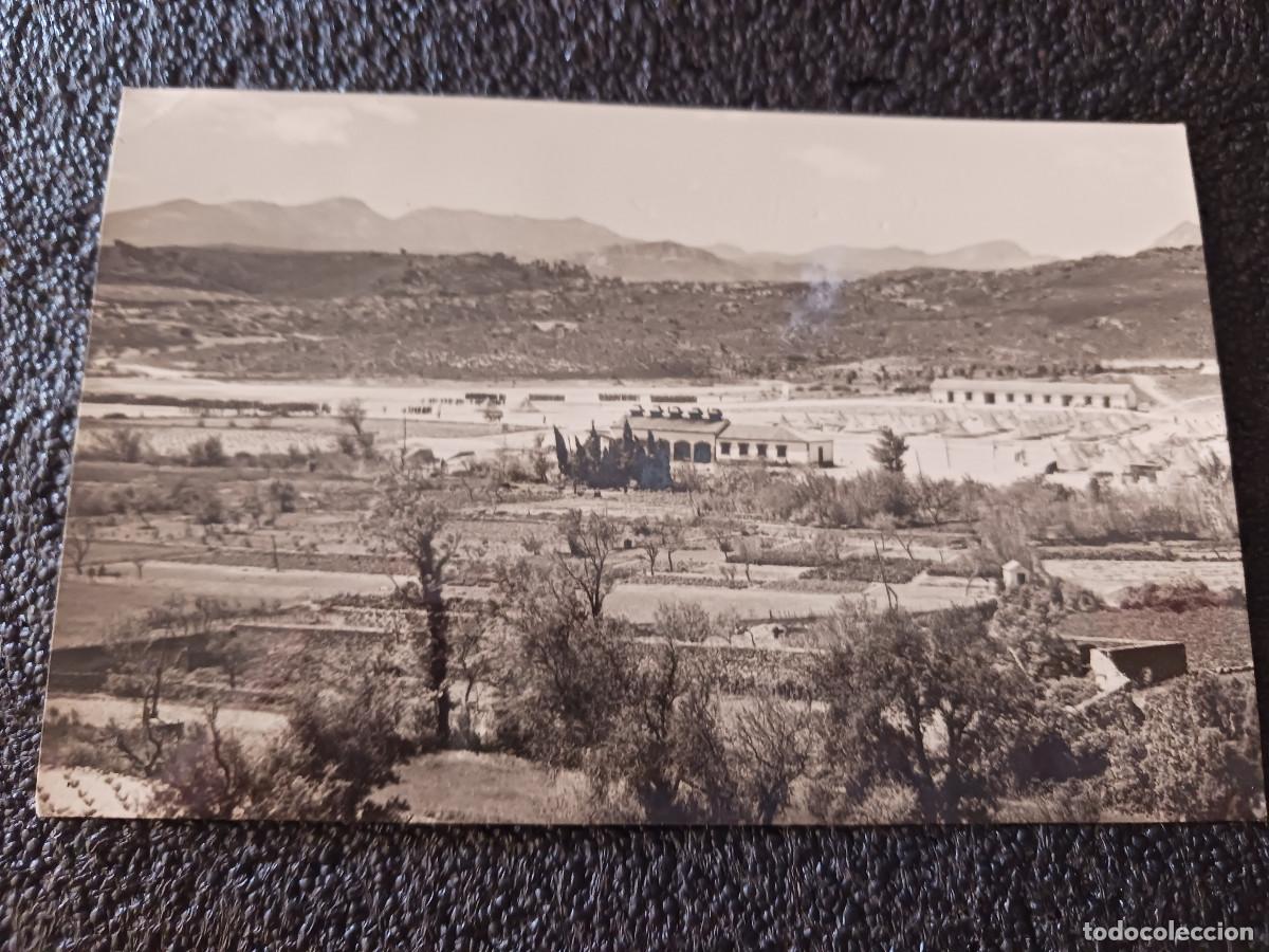 Postales: San Clemente Sasebas. Campamento, vista general, escrita