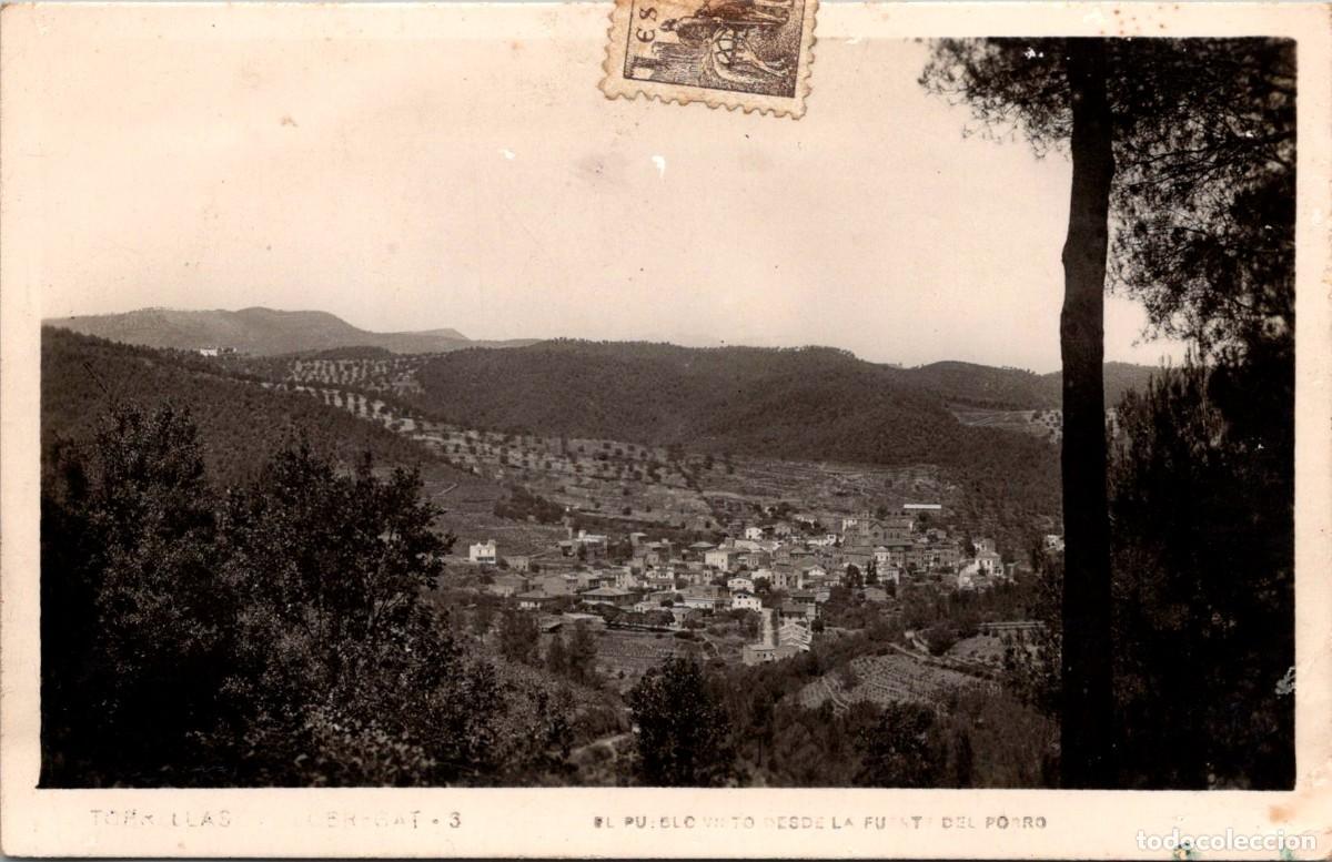 Postales: Torrellas - El Pueblo visto desde la Fuente del Porro - Foto Palet ? n&ordm; 3 - 140x89mm - In&eacute;dita en To