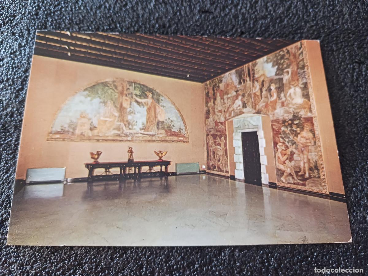Postales: 15 Barcelona. Palacio de la Diputaci&oacute;n. sala torres garcia, ed. escudo