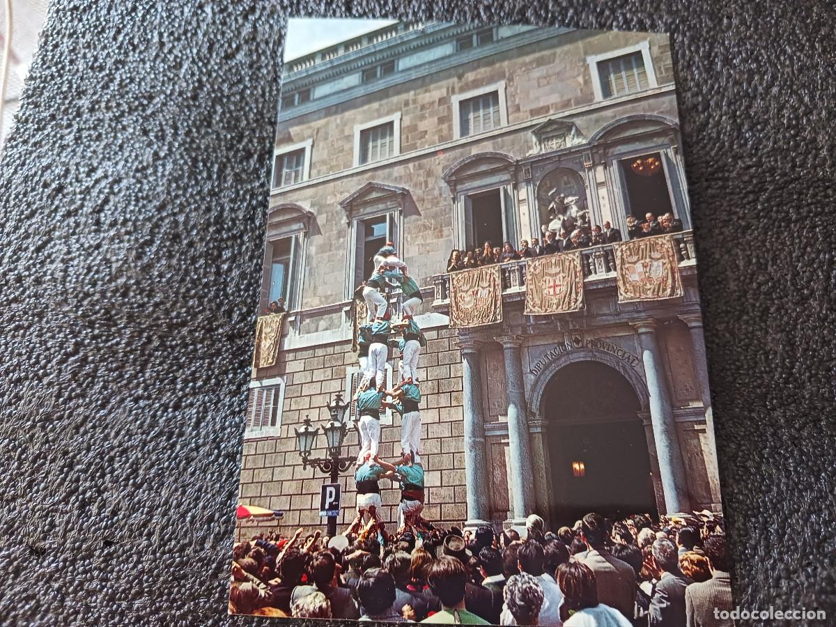 Postales: 4305 Barcelona. Palacio de la Diputaci&oacute;n. eb fiestas, ed. escudo