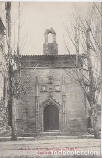 Postales: TARRAGONA SIN ESCRIBIR MONASTERIO DE POBLET
