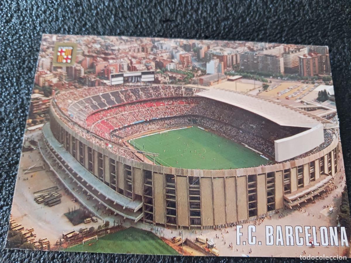 Postales: 506 estadi futbol club barcelona 506 vista aerea, ed. escudo