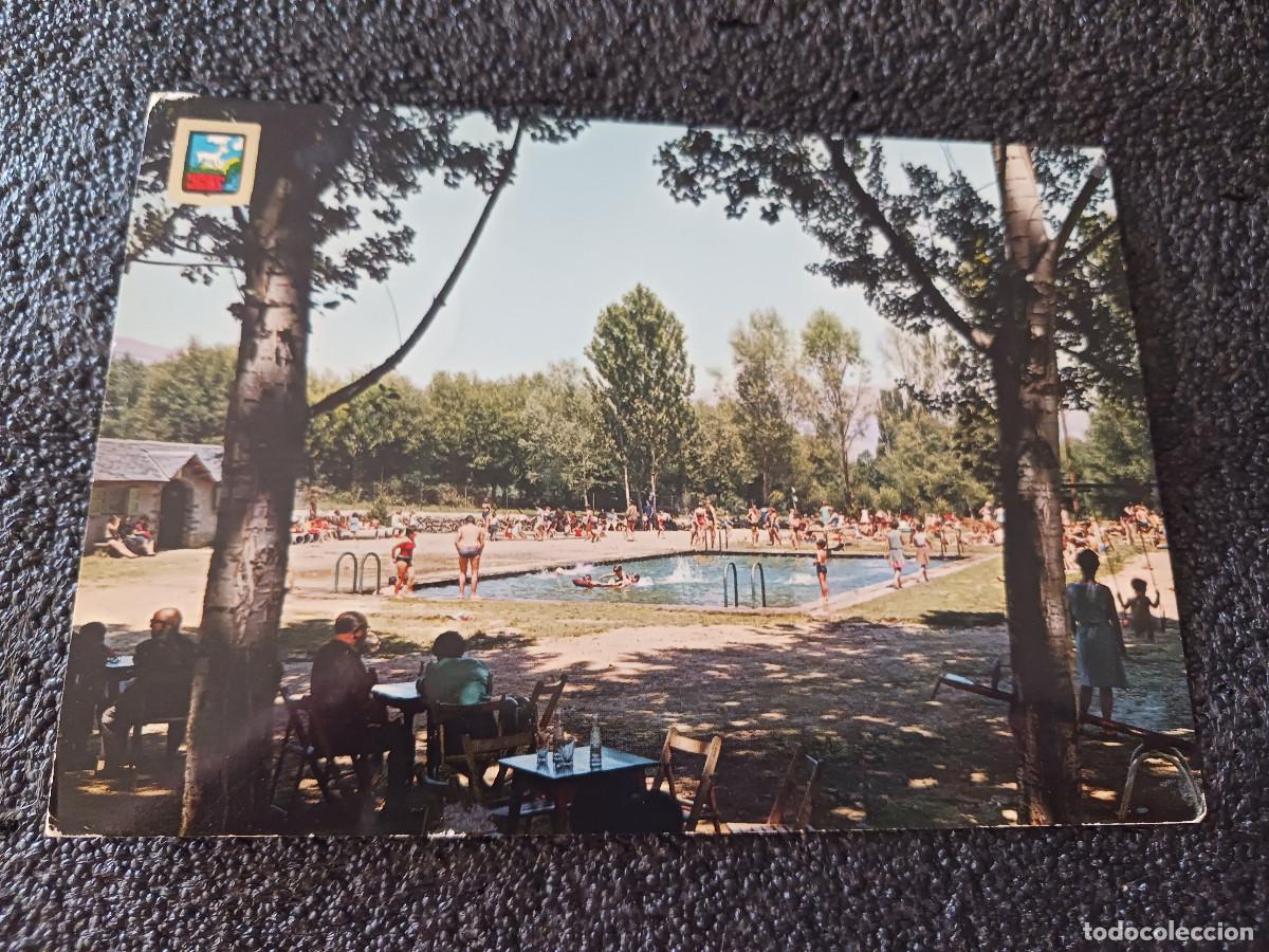 Postales: 2251 alp, piscina municipal, ed. escudo, circulada