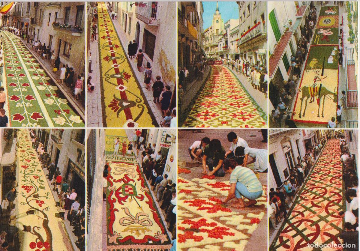 Postales: SITGES, CORPUS CHRISTI, ALFOMBRAS DE FLORES - R.GASSO N&ordm;89 - S/C