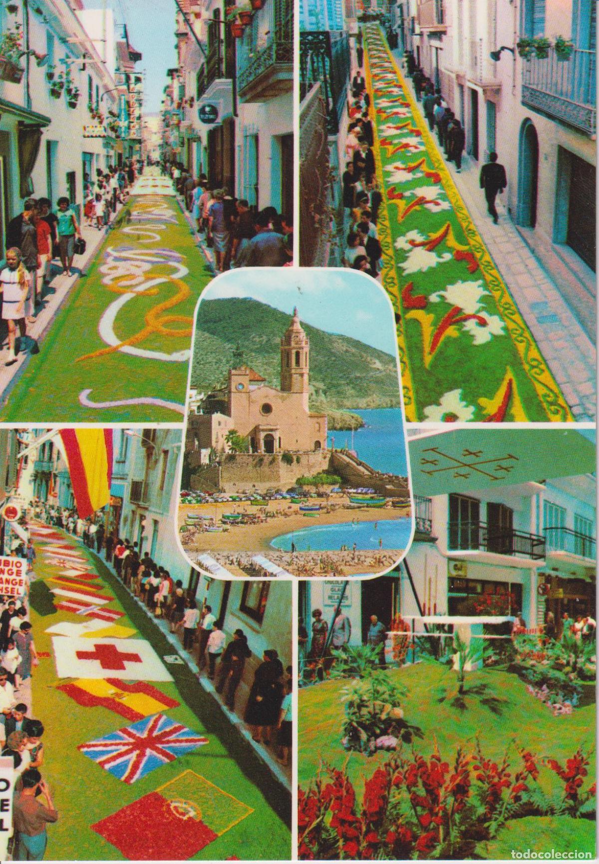 Postales: SITGES, CORPUS CHRISTI, ALFOMBRAS DE FLORES - R.GASSO N&ordm;104 - S/C