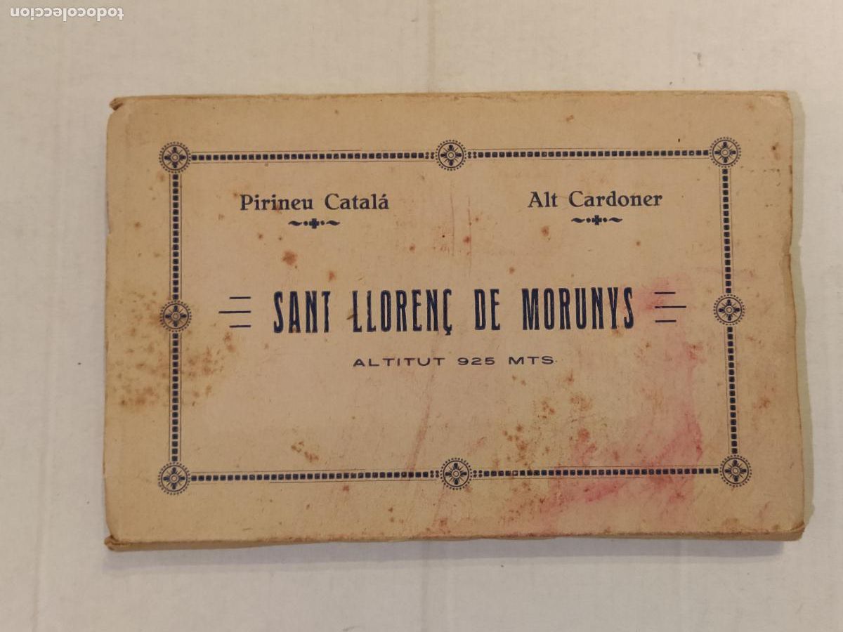 Postales: SANT LLOREN&Ccedil; DE MORUNYS - BLOC DE POSTALES ANTIGUAS - ROVIRA -VER FOTOS-(116.256)