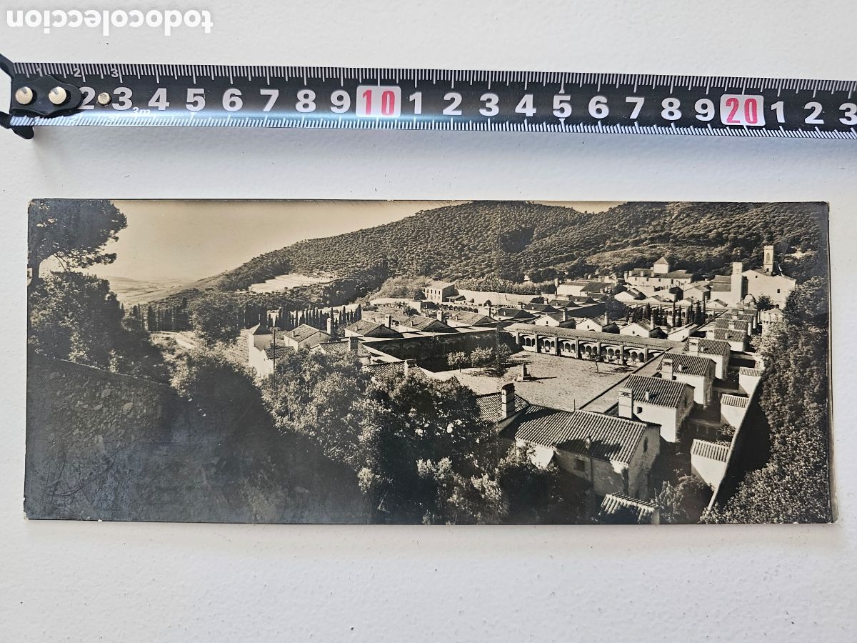 Postales: Postal grande de Tiana Cartuja de Montalegre 1950s