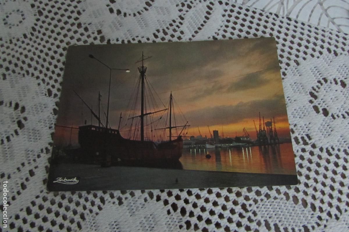 Postales: BARCELONA N&ordm; 2267 AMANECER EN EL PUERTO ED. ZERKOWITZ SIN CIRCULAR