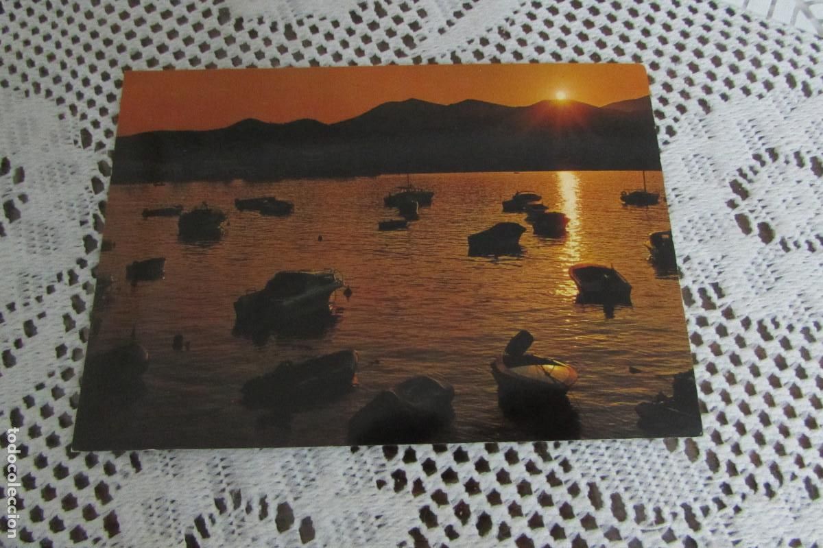 Postales: (1942) COSTA BRAVA. ATARDECER