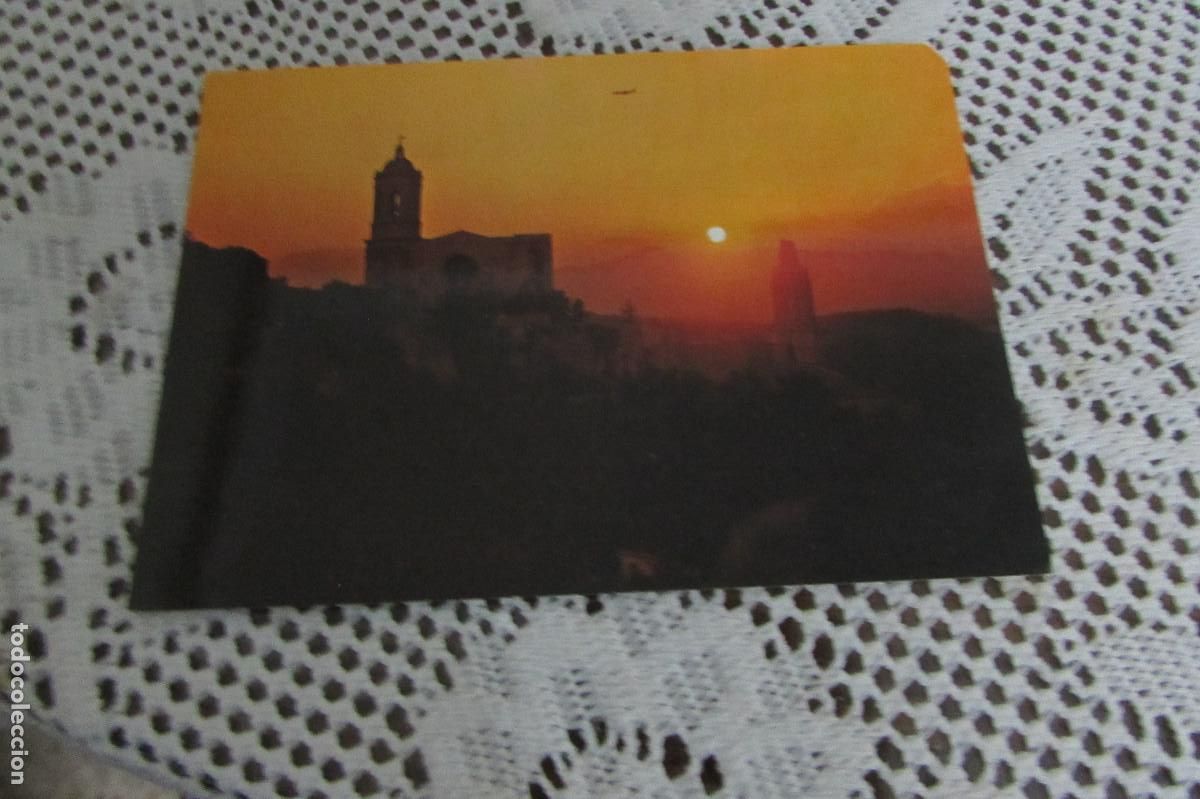 Postales: 41-L-GERONA PUESTA DE SOL