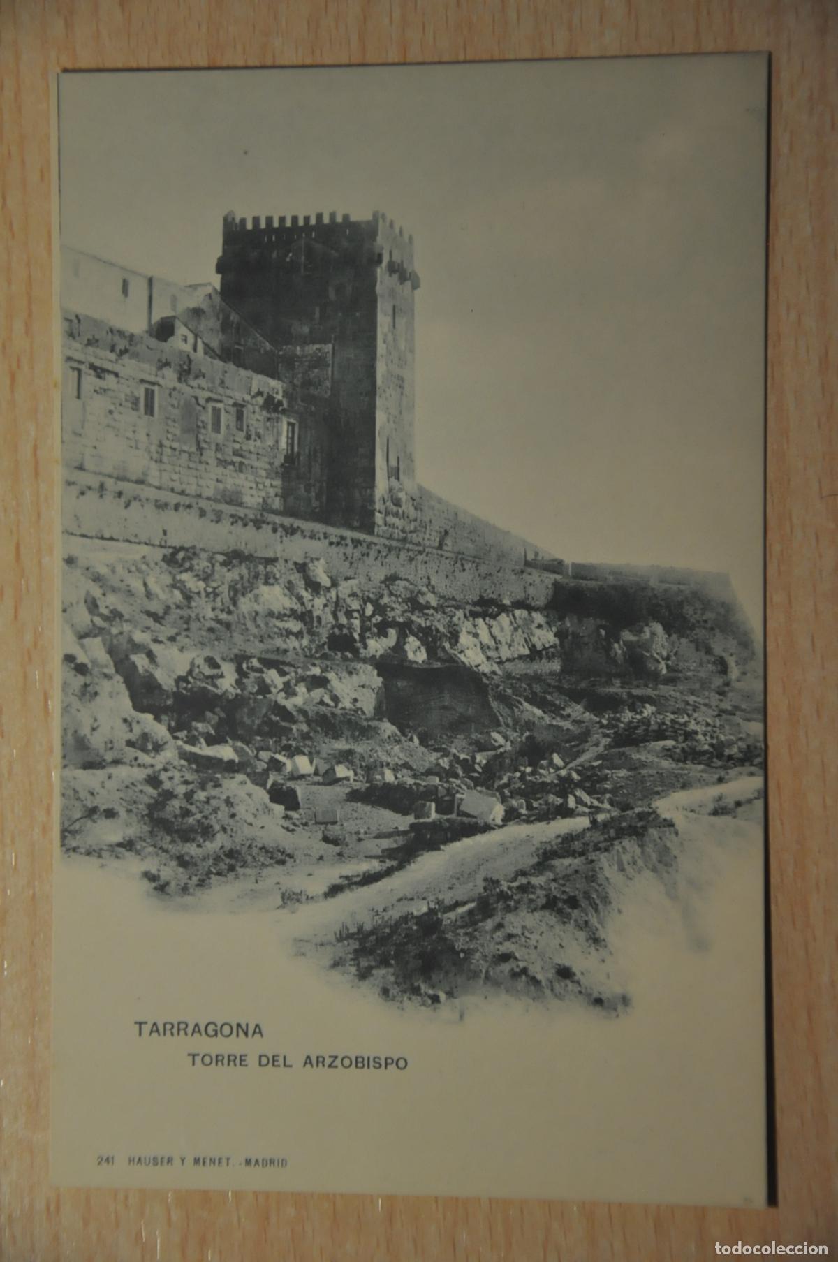 Postales: postal tarragona, torre del arzobispo, hauser y menet 241