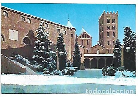Postales: PLA&Ccedil;A ABAT OLIBA I MONESTIR DE SANTA MARIA.- RIPOLL