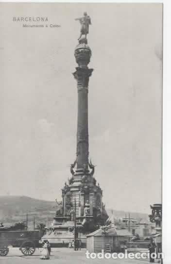 Cartes Postales: BARCELONA SIN ESCRIBIR MONUMENTO A COLON