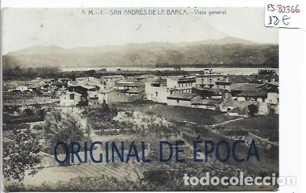 Postcards: (PS-80366)POSTAL FOTOGRAFICA DE SAN ANDRES DE LA BARCA-VISTA GENERAL.A.M.1