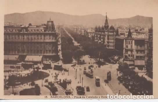 Postales: BARCELONA SIN ESCRIBIR PLAZA DE CATALU&Ntilde;A