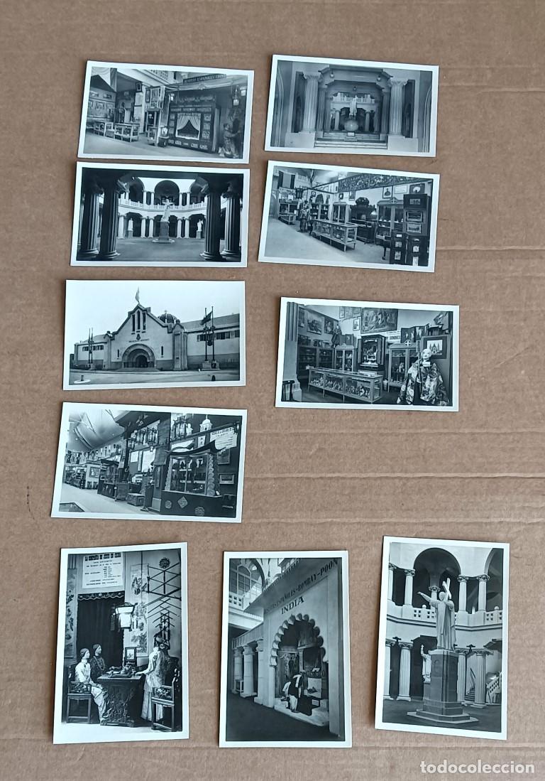Postkarten: 10 postales PALACIO DE LAS MISIONES exposici&oacute;n internacional Barcelona 1929 exposici&oacute;n misional Espa