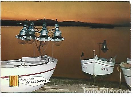 Postales: BELL EFECTE, BARQUES PESQUERAS EN REPOS.- CATALUNYA TIPICA