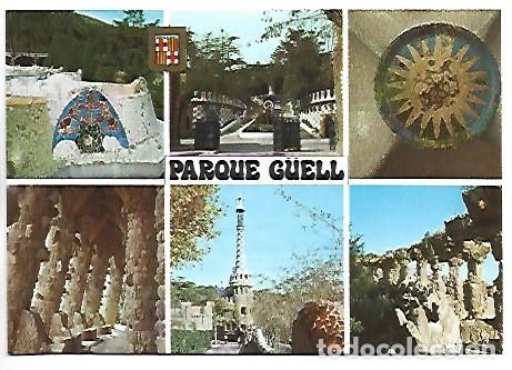 Postales: PARQUE GUELL.- BARCELONA - Foto 1