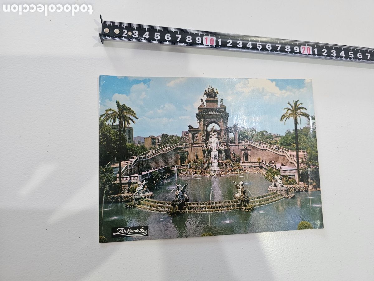 Postales: Postal de gran tama&ntilde;o del Parque de la Ciutadella de Barcelona 427. 1964 A. Zerkowitz