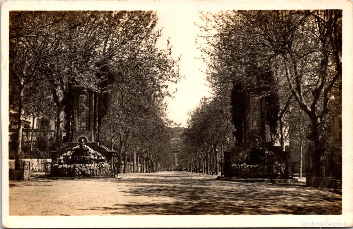 Postales: Berga - Paseo de la Industria - Huch - 140x91mm