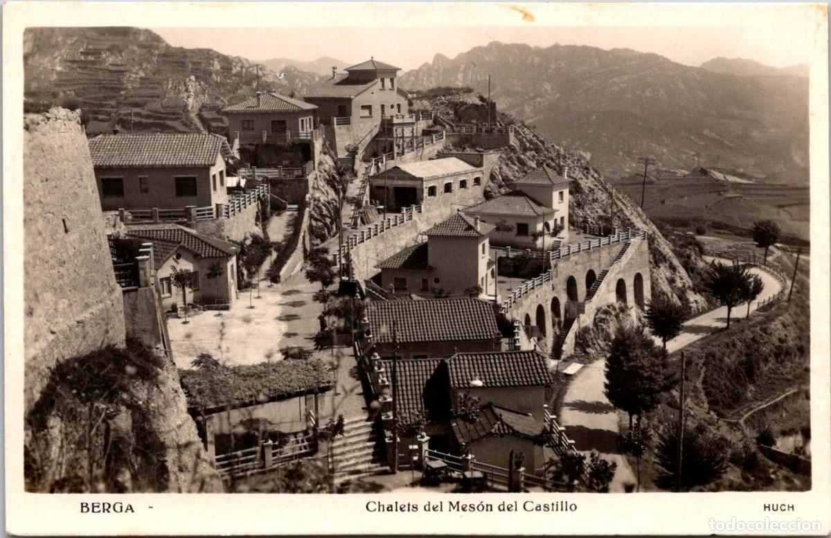 Postales: Berga - Chalets del Mes&oacute;n del Castillo - Huch - 140x90mm