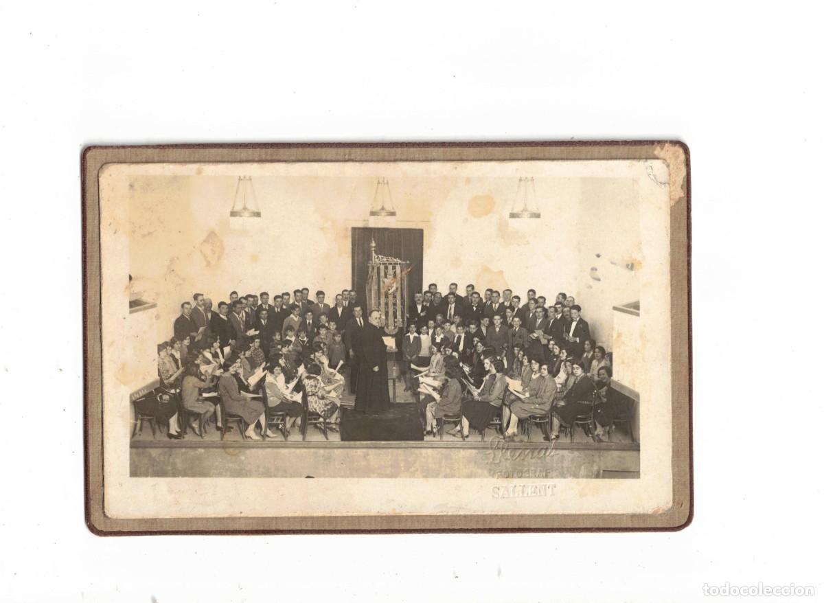 Cartes Postales: SALLENT. SOCIETAT CORAL