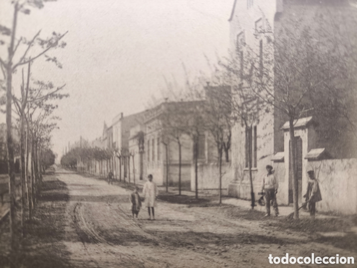 Postales: CERDANYOLA PASSEIG CORDELLES POSTAL ANIMADA FOTOTIPIA CIRCULADA 1923