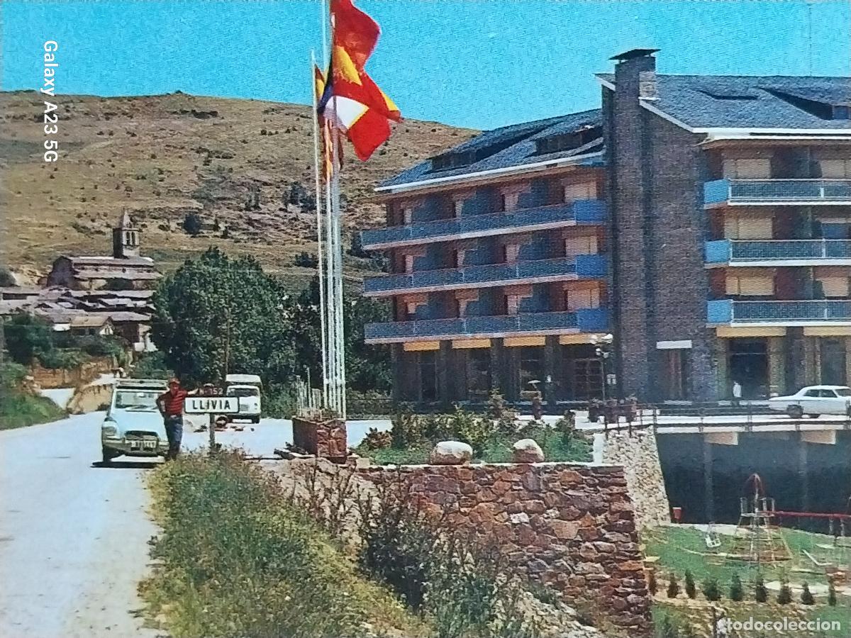 Postales: LLIVIA HOTEL ED FISA 5155 ANIMADA COCHES CLASICOS
