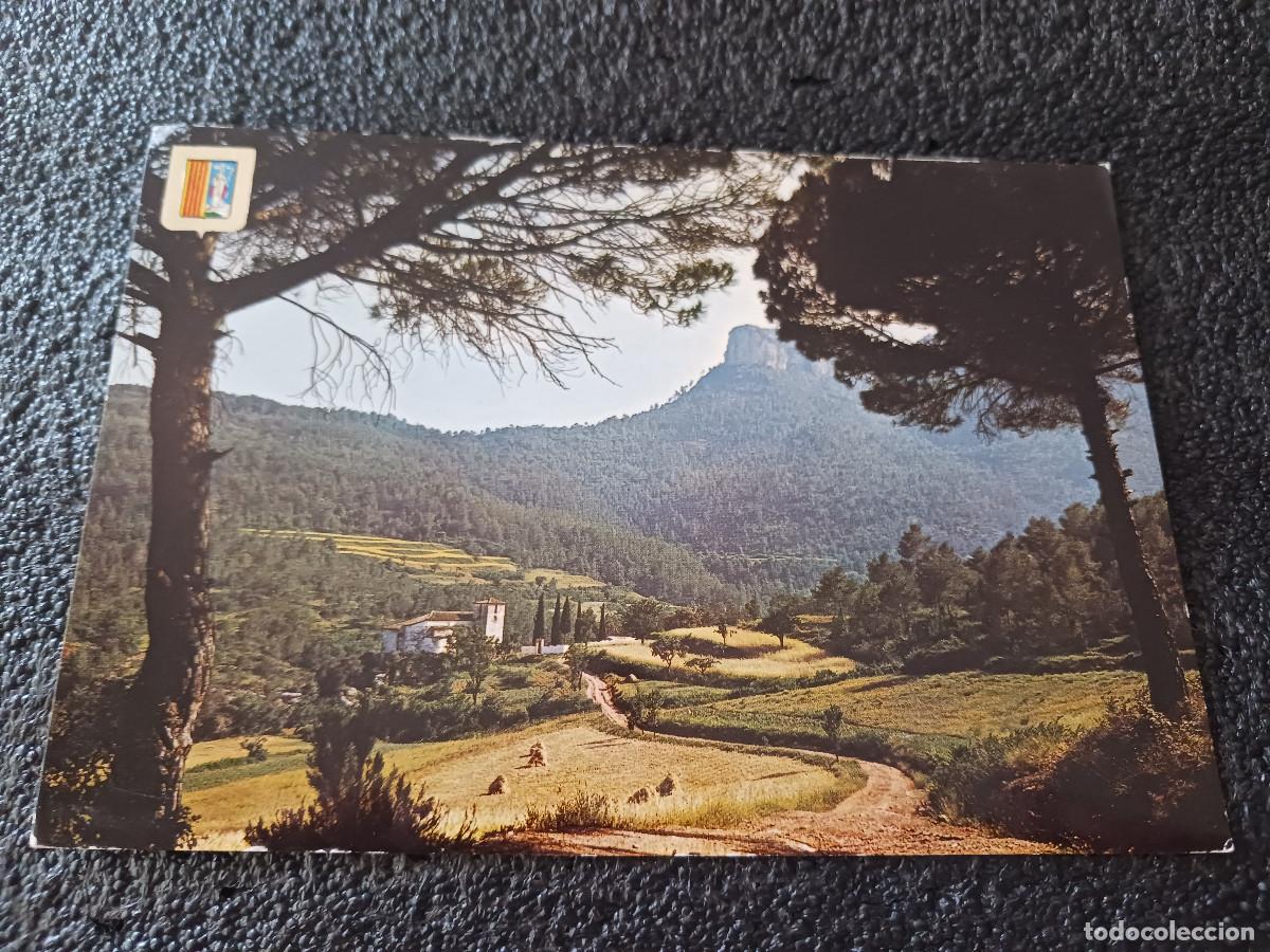 Postales: 2507 aiguafreda, ermita de valldeneu, ed. escudo, circulada