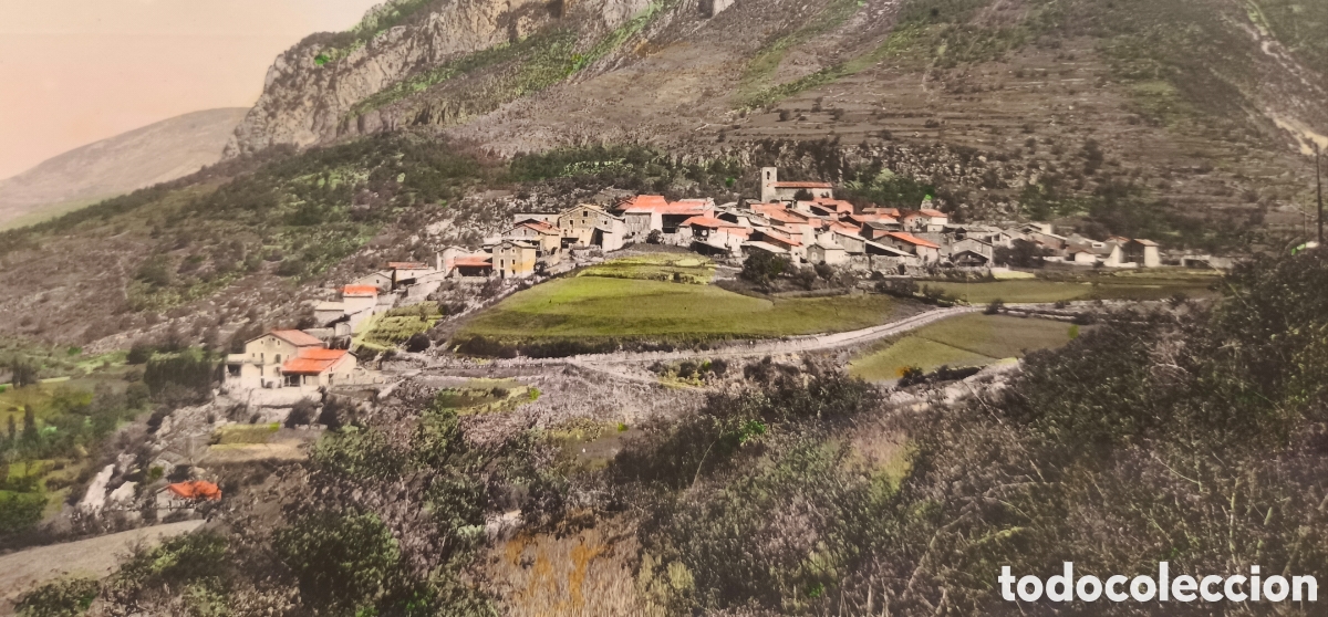 Postales: TUIXENT POSTAL FOTOGR&Aacute;FICA COLOREADA FOTOGRAF&Iacute;A LLOBET LLEIDA C. 1955