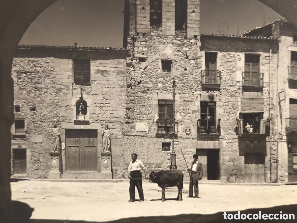 Postales: T&Agrave;RREGA PLA&Ccedil;A SANT ANTONI POSTAL FOTOGR&Aacute;FICA ANIMADA TARRAGONA C. 1955