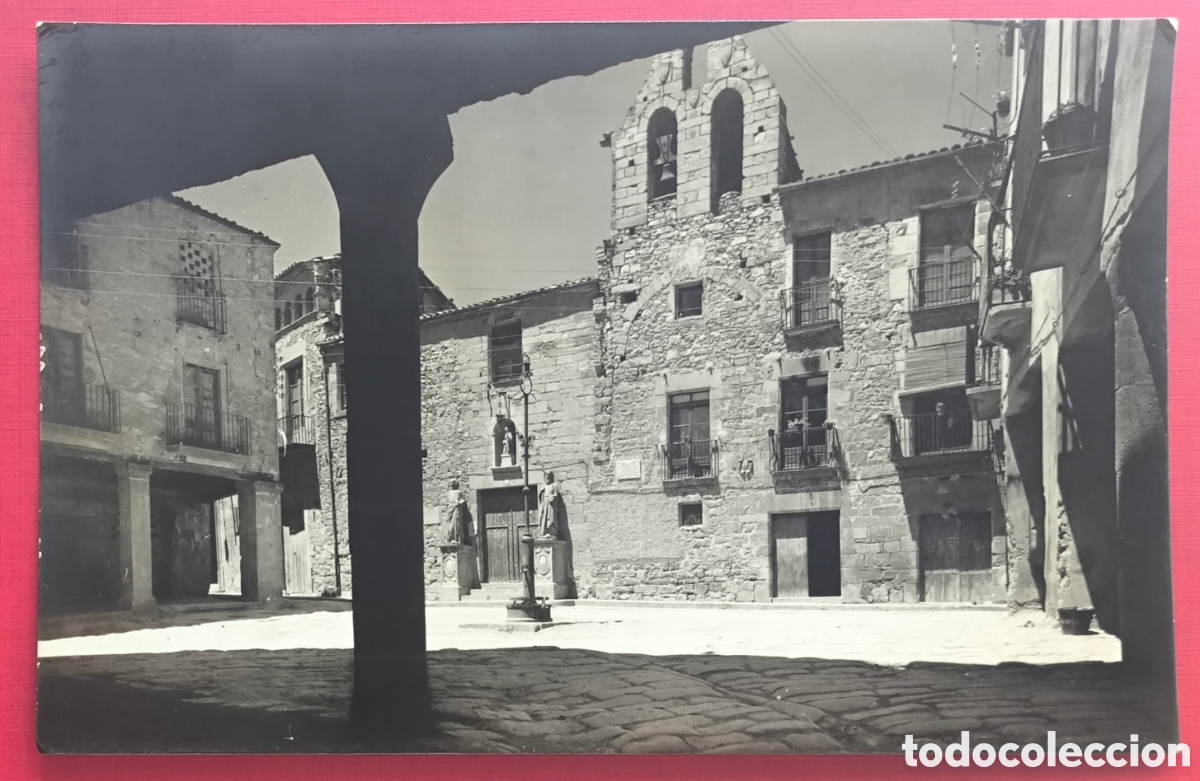 Postales: T&Agrave;RREGA PLA&Ccedil;A SANT ANTONI POSTAL FOTOGR&Aacute;FICA TARRAGONA C. 1955