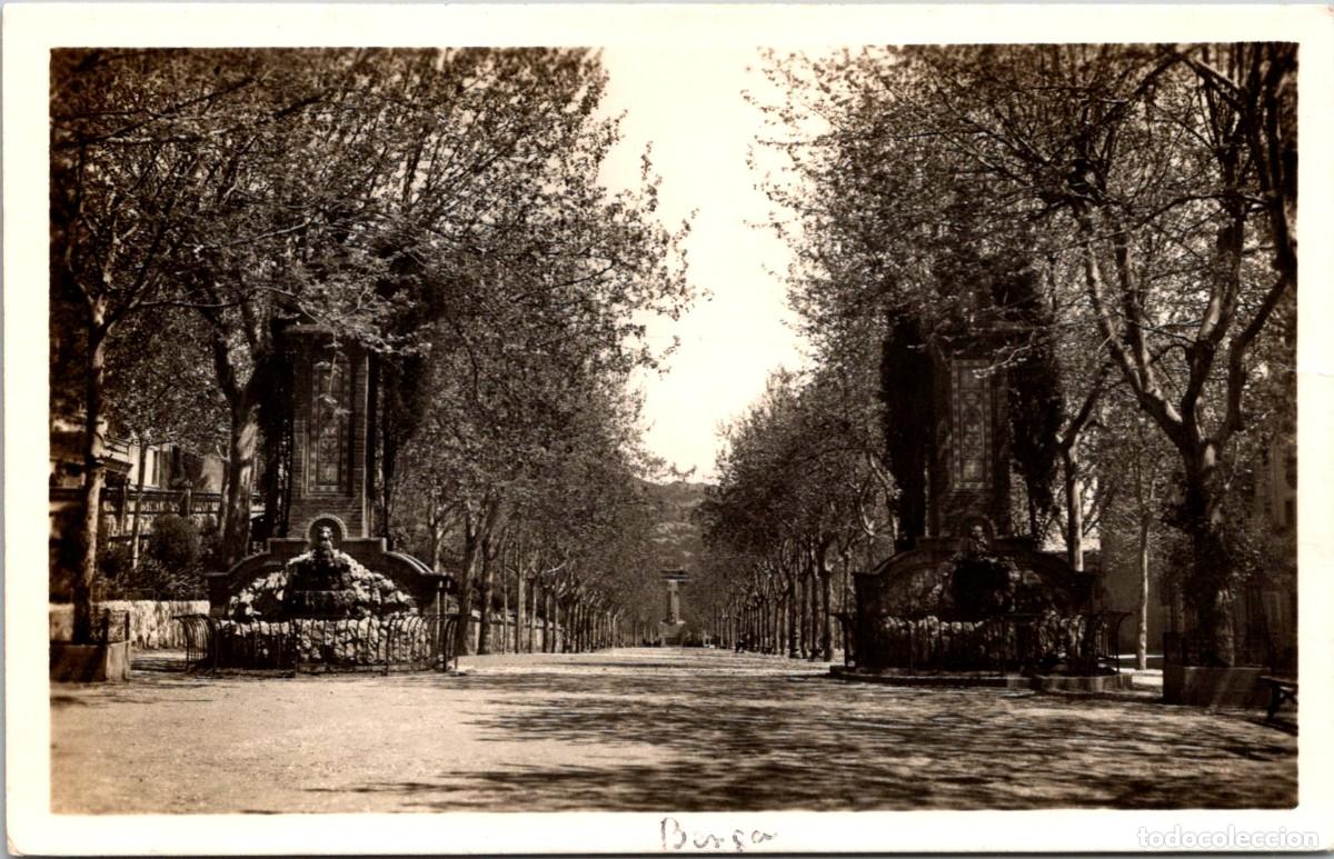 Postales: Berga-Paseo de la Industria - Huch - Editorial Fotogr&aacute;fica - 142x90mm