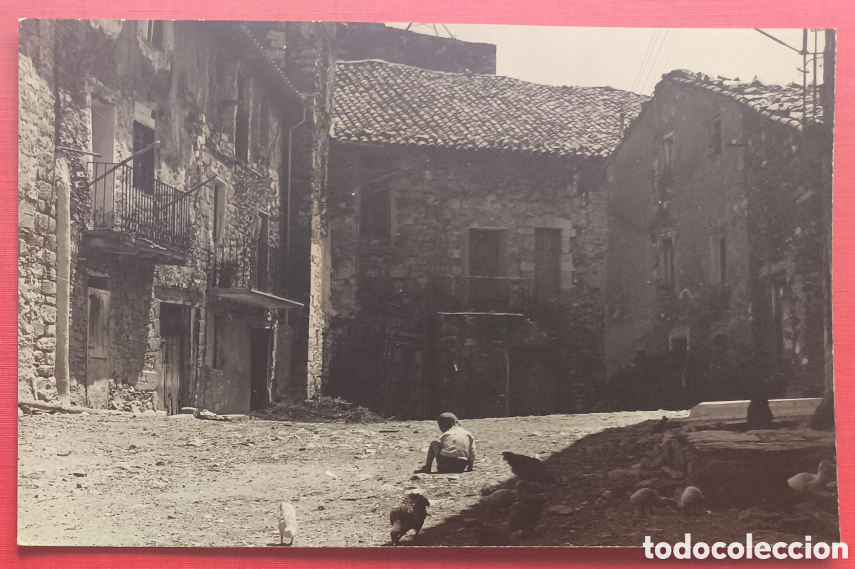 Postales: PARDINES POSTAL FOTOGR&Aacute;FICA FOTOGRAF&Iacute;A RIPOLL&Egrave;S GIRONA C. 1960
