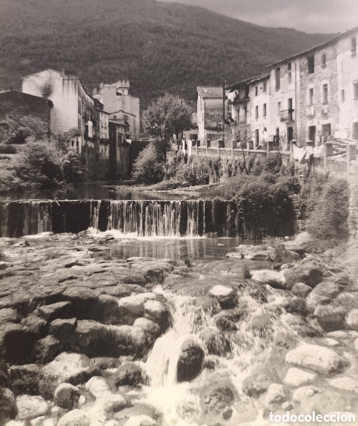 Postales: SANT FELIU DE PALLEROLS RESCLOSA DE SANT SEBASTI&Agrave; POSTAL FOTOGR&Aacute;FICA C. 1955