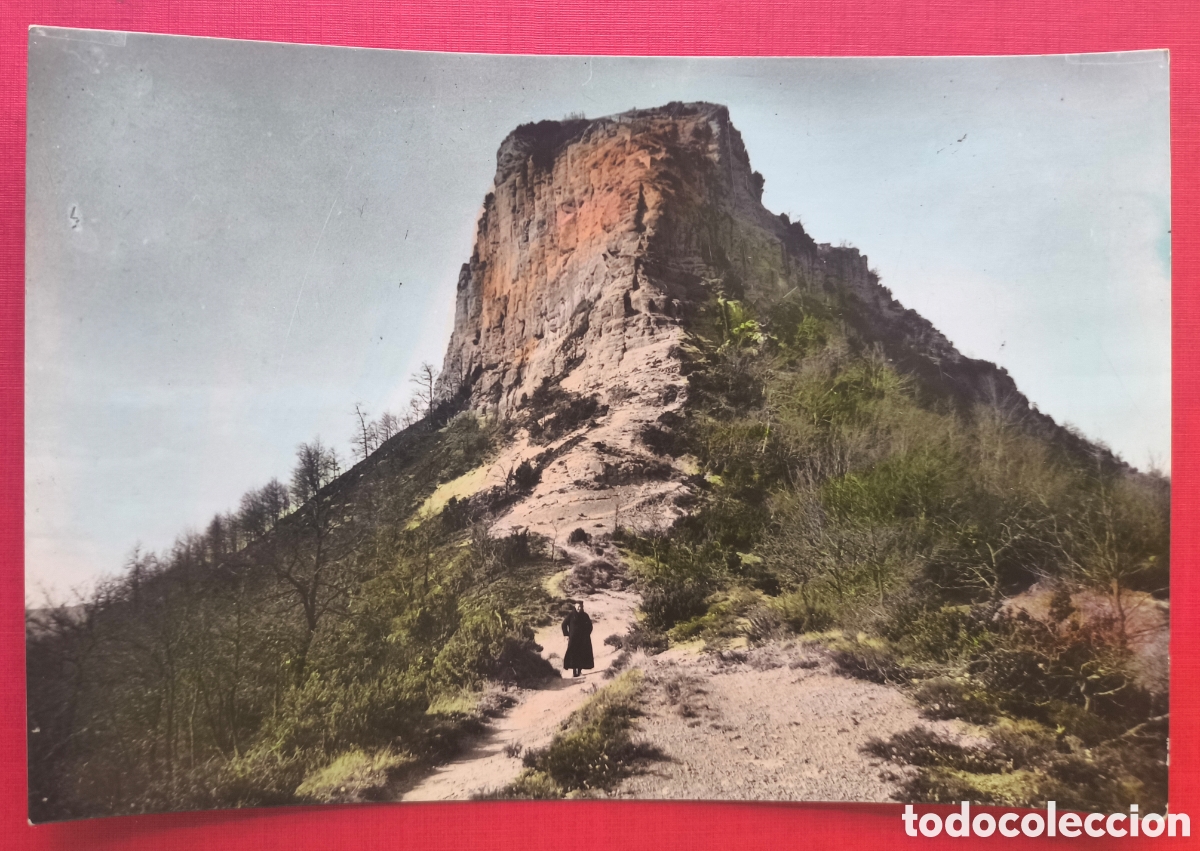 Postales: SANTUARI DE CABRERA POSTAL FOTOGR&Aacute;FICA COLOREADA L'ESQUIROL OSONA C. 1955