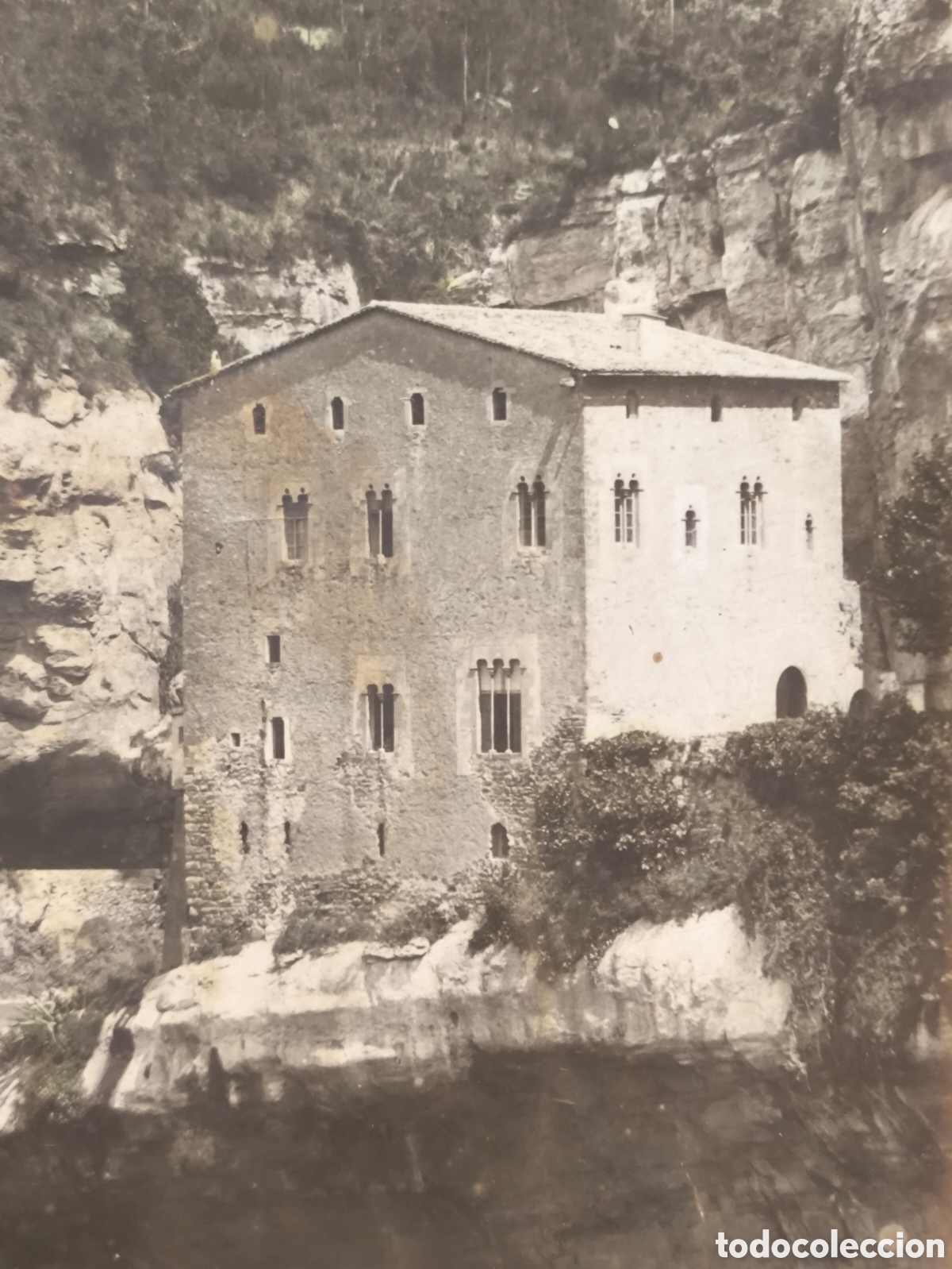 Postales: SANT MIQUEL DEL FAY MONESTIR ROSSINYOL POSTAL FOTOGR&Aacute;FICA CIRCULADA 1914