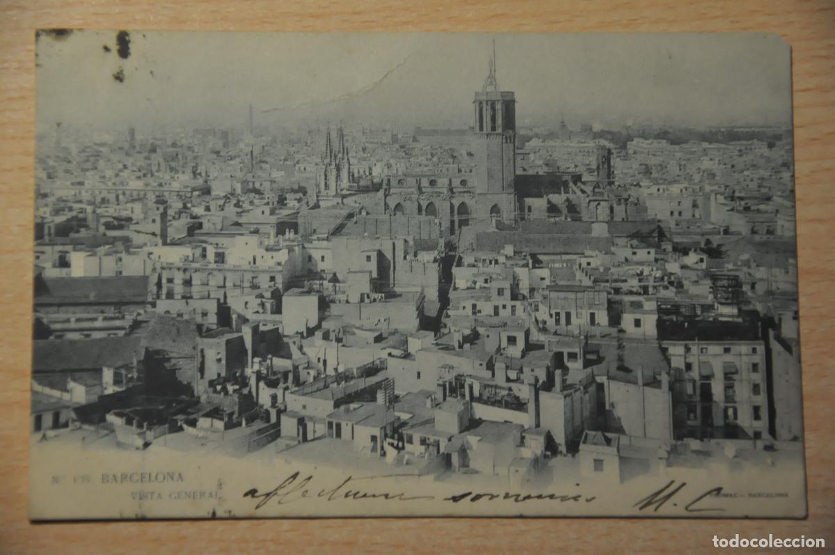 Postales: postal barcelona, vista general n&ordm; 135