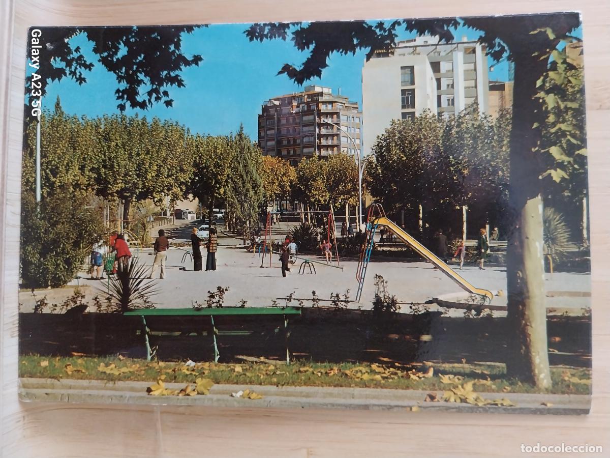 Postales: MANRESA PASEO GARCIA VALI&Ntilde;O PLAZA DE ESPA&Ntilde;A ED VERT 30 NI&Ntilde;OS COLUMPIOS SC ORIGINAL