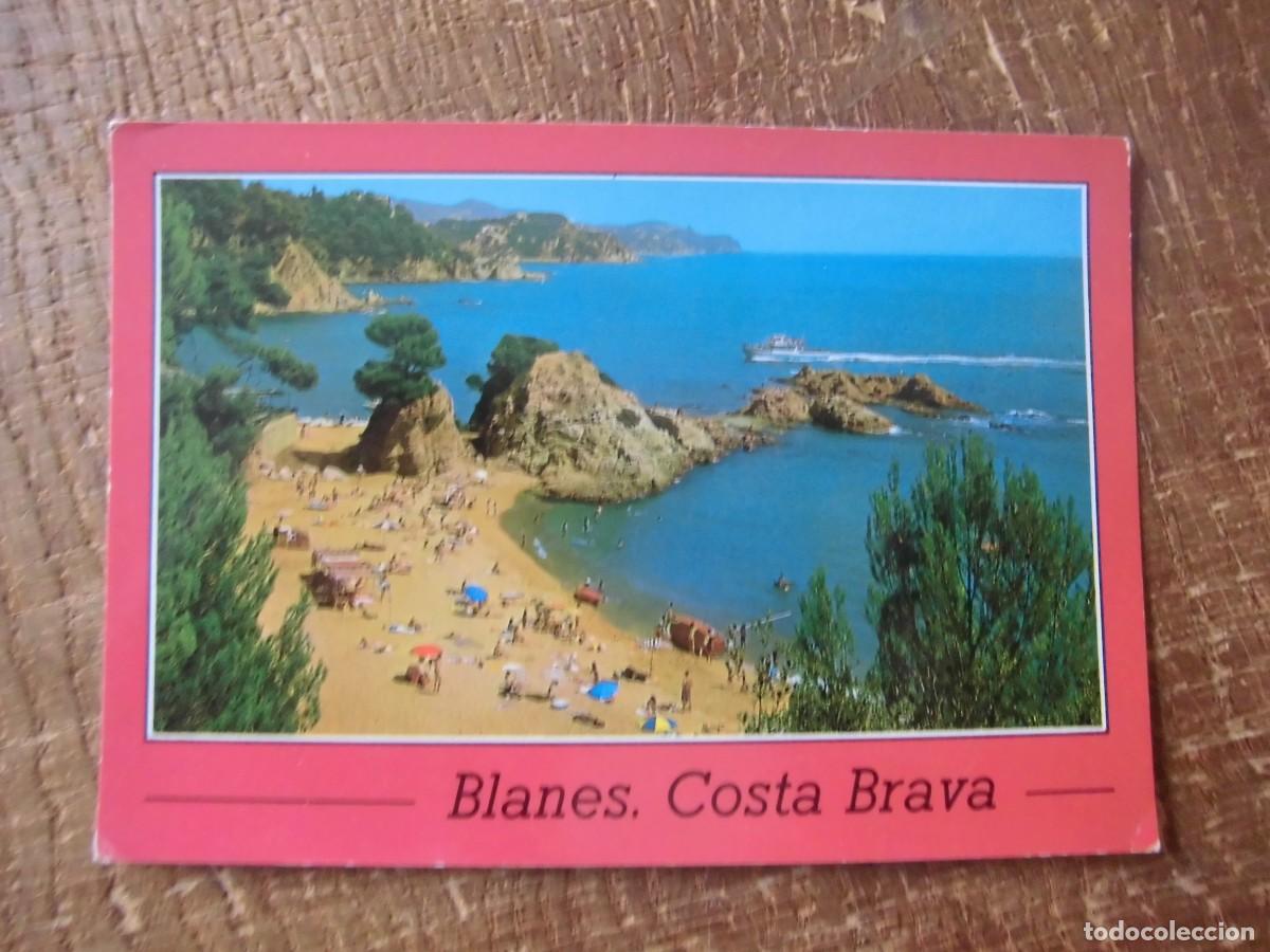 Postales: POSTAL BLANES GIRONA COSTA BRAVA PLAYA DE SANTA CRISTINA POSTALS R. RUBIRA