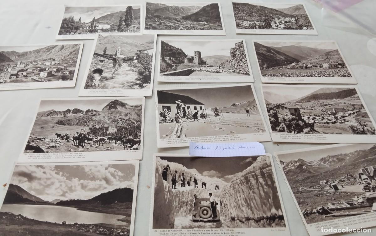 Postales: ANDORRA , 13 POSTALES ANTIGUAS , BLANCO Y NEGRO , MERECE ATENCION