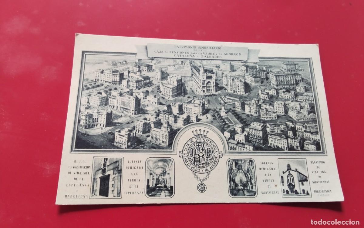 Postales: CAJA DE PENSIONES PARA LA VEJEZ Y AHORRO , POSTAL ANTIGUA , BLANCO Y NEGRO
