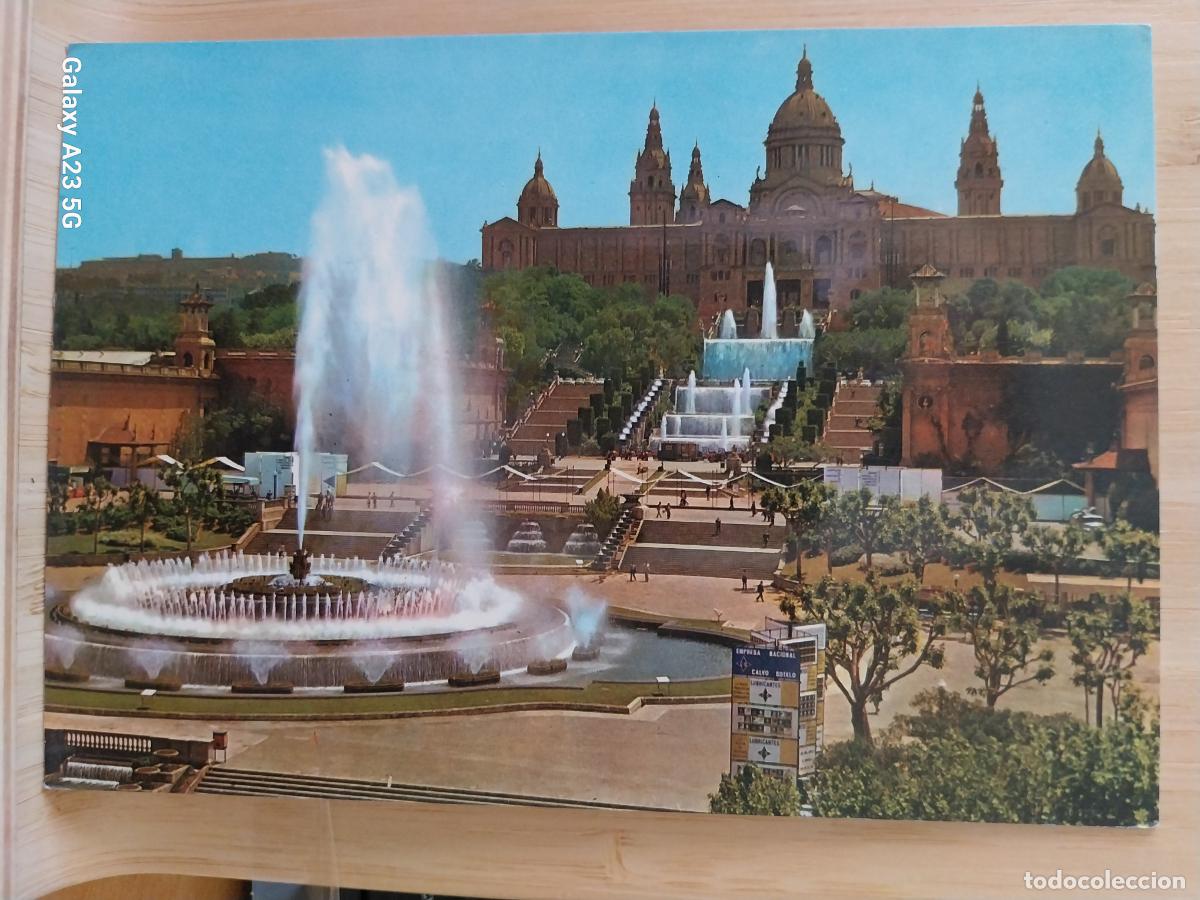 Postales: PARQUE MONTJUICH FUENTE MAGICA ED RO 3217 ANIMADA SC
