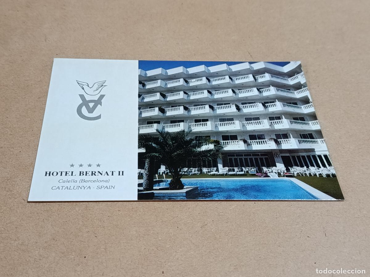 Postales: MARESME - POSTAL CALELLA - HOTEL BERNAT II