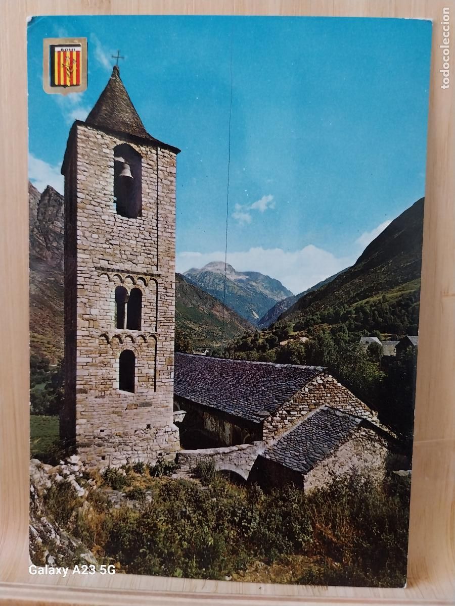 Postales: VALL DE BOHI IGLESIA SAN JUAN DE BOHI ED FISA 2310 SC ORIGINAL