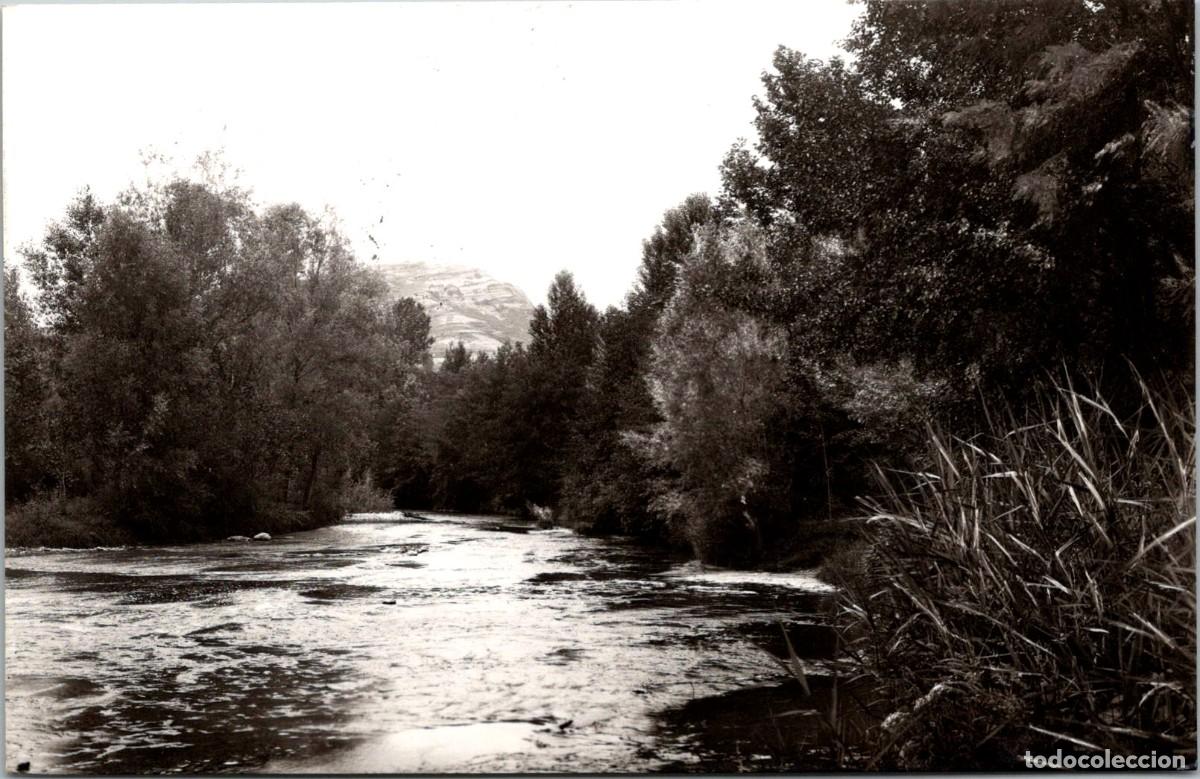 Postales: San Vicente de Torell&oacute; - Orillas del r&iacute;o Ges en la Font Santa - E. M. 7 - 136x87mm