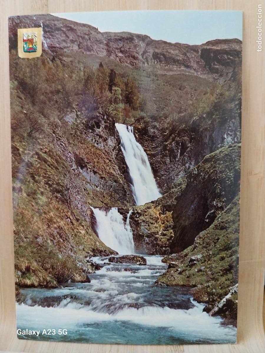 Cartes Postales: RIO BARRADOS CASCADA VALLE DE ARAN PIRINEO ED FISA 216 SC ORIGINAL