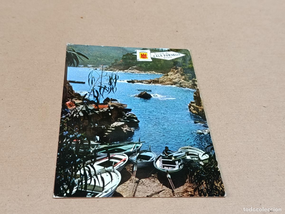 Postales: BAIX EMPORD&Agrave; - POSTAL CALA FORNELLS - BAGUR - RINC&Oacute;N T&Iacute;PICO - AL FONDO AIGUA BLAVA